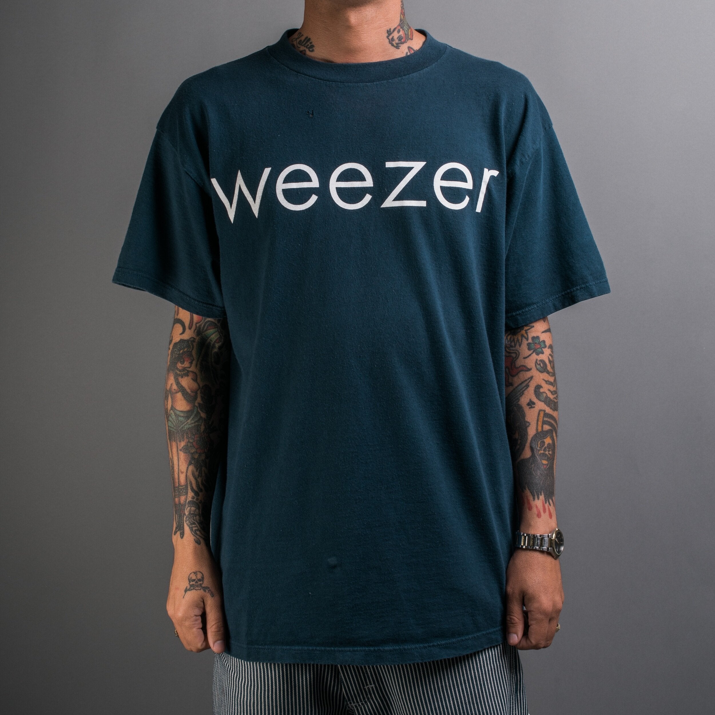 Vintage 1995 Weezer Rock Music T-Shirt