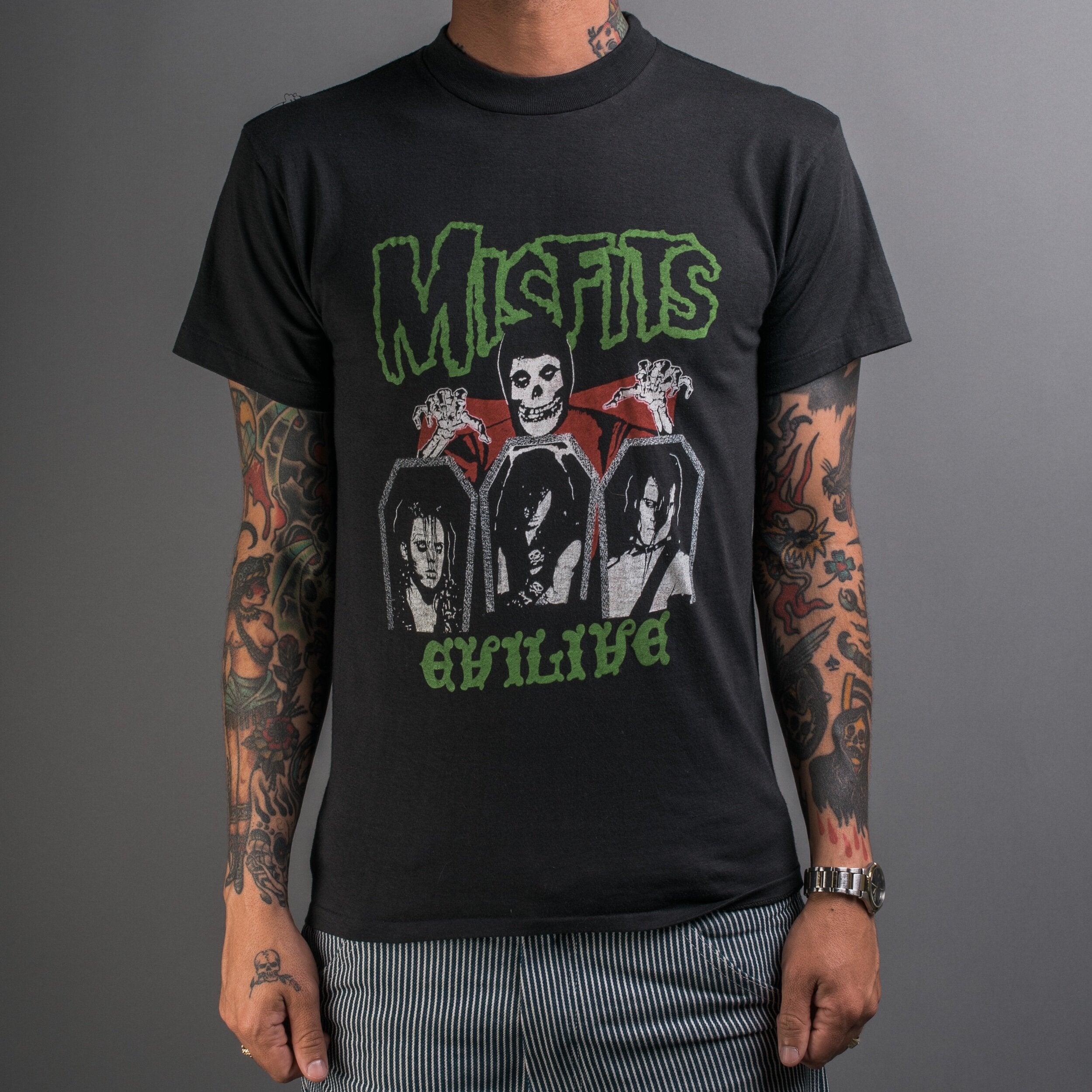 Vintage 80’s Misfits Evilive T-Shirt