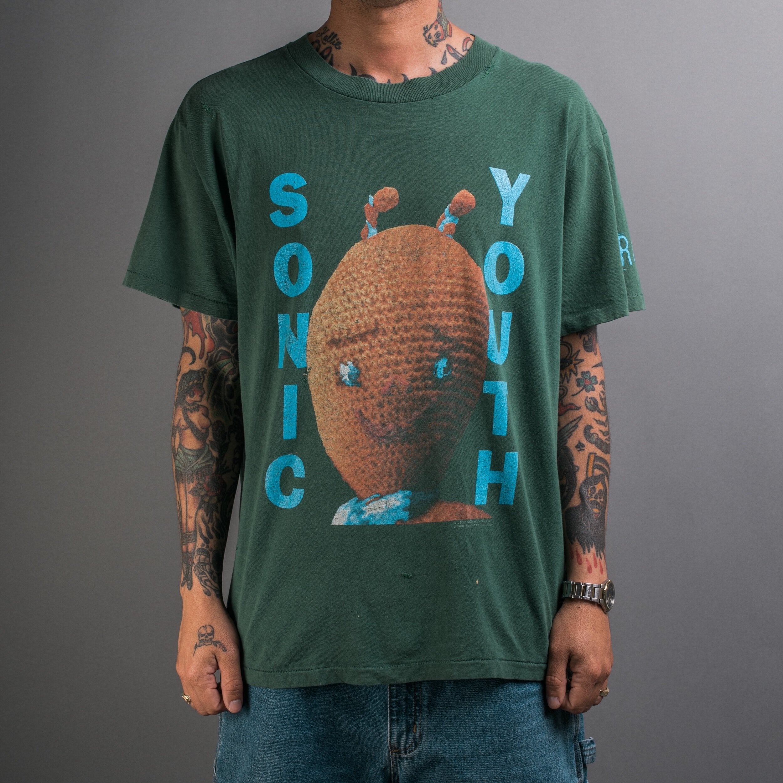 toksicitet kindben rabat Vintage 1992 Sonic Youth Dirty T-Shirt – Mills Vintage USA