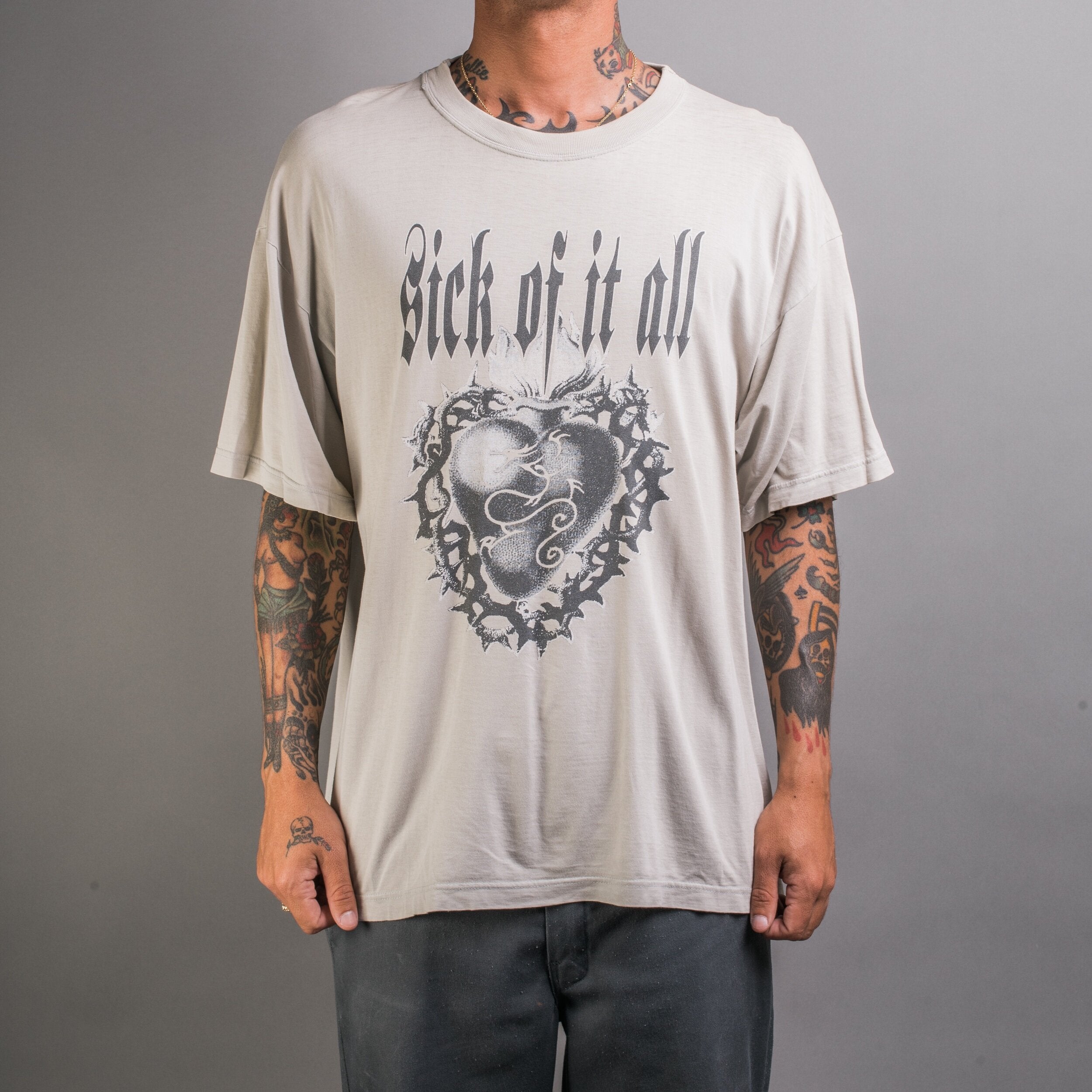 Vintage 90's Sick Of It All Baseball Jersey – Mills Vintage USA