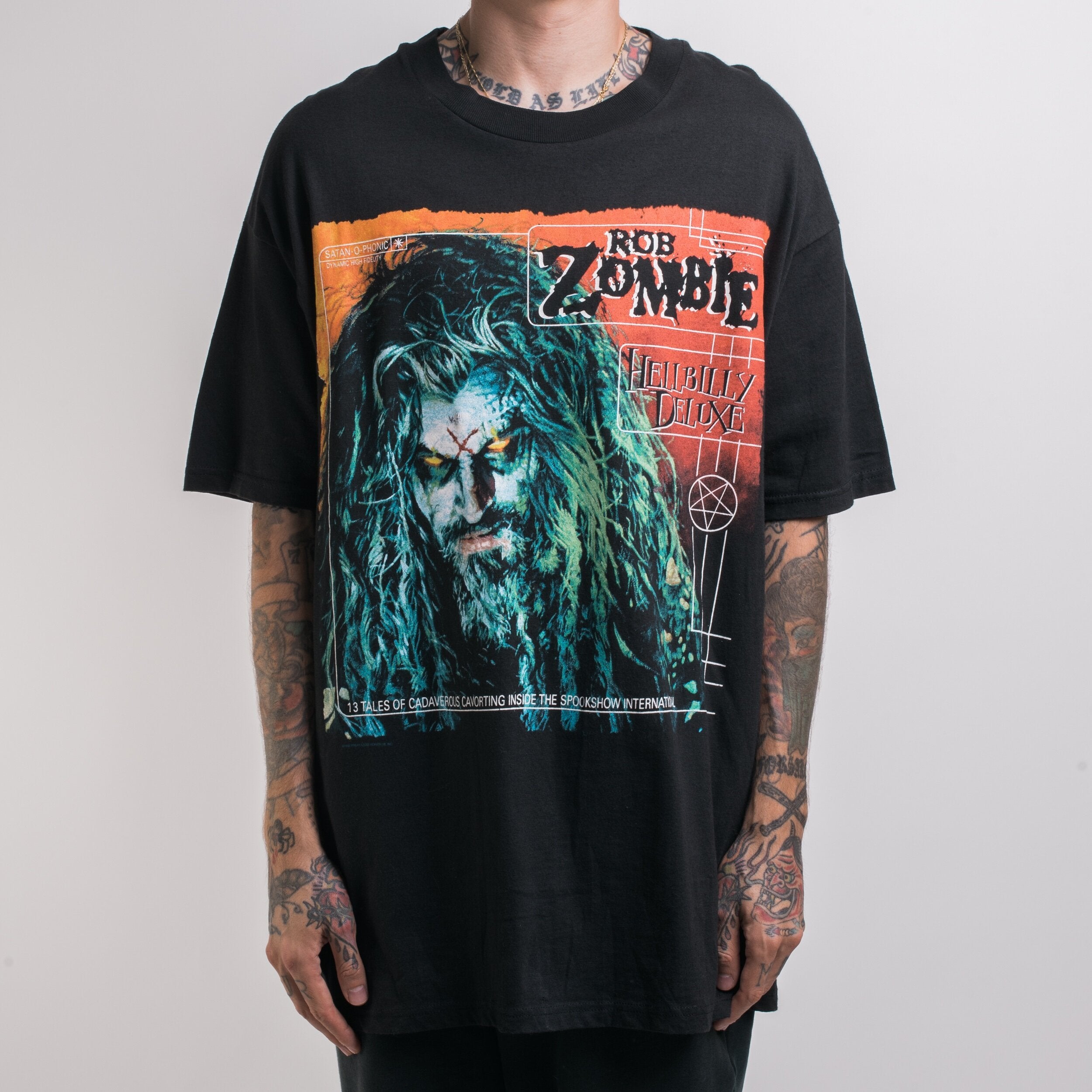 Vintage 1998 Rob Zombie Hillbilly Deluxe T-Shirt – Mills Vintage USA