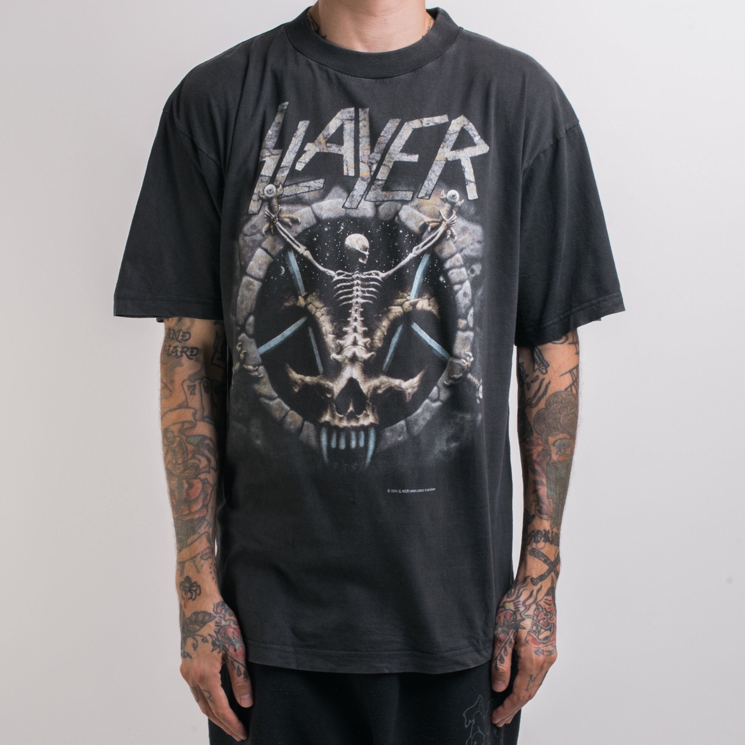 Vintage Slayer 1994 Divine Intervention Long Sleeve – Afterlife Boutique