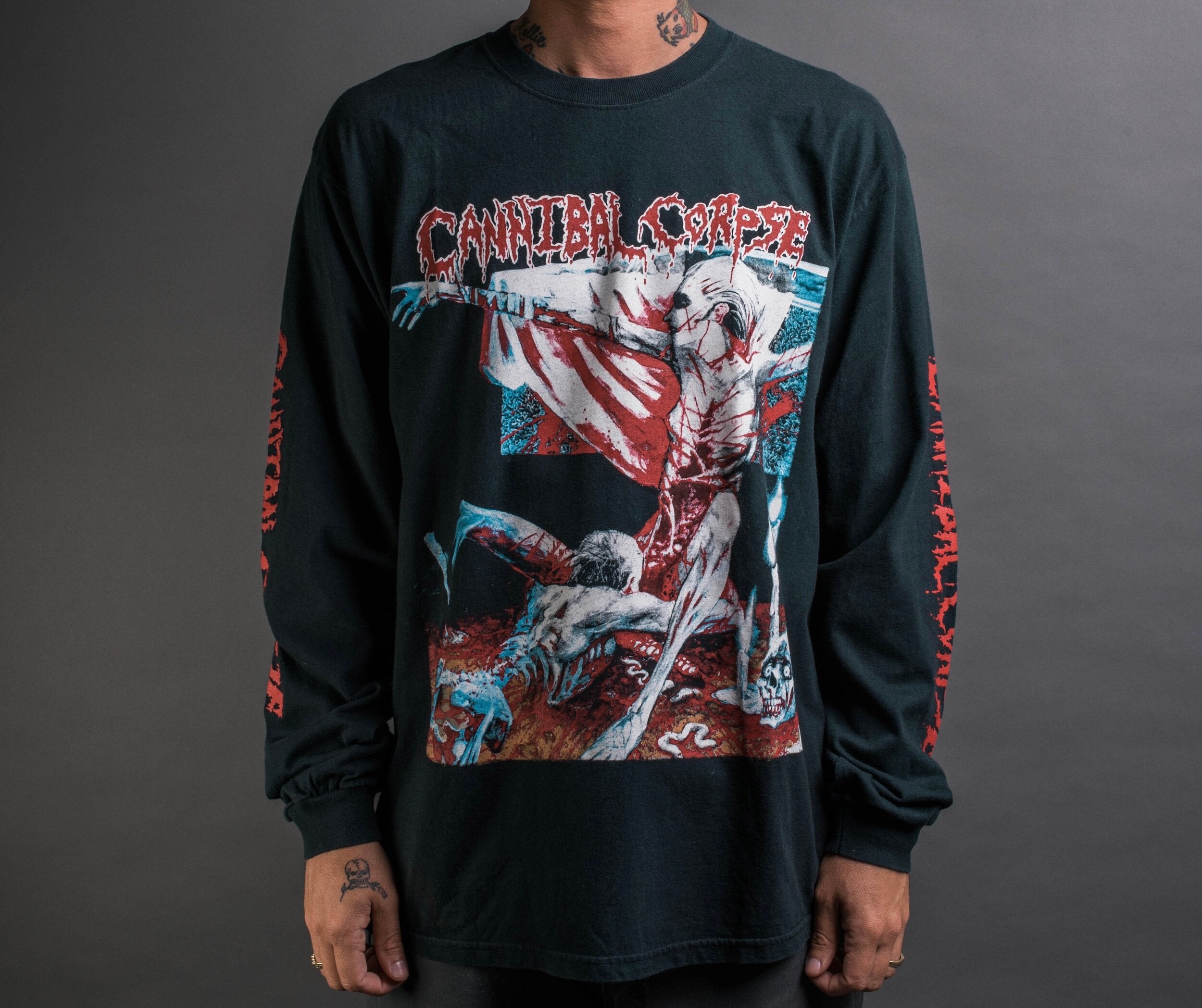 Vintage 90’s Cannibal Corpse Tomb The Mutilated Longsleeve