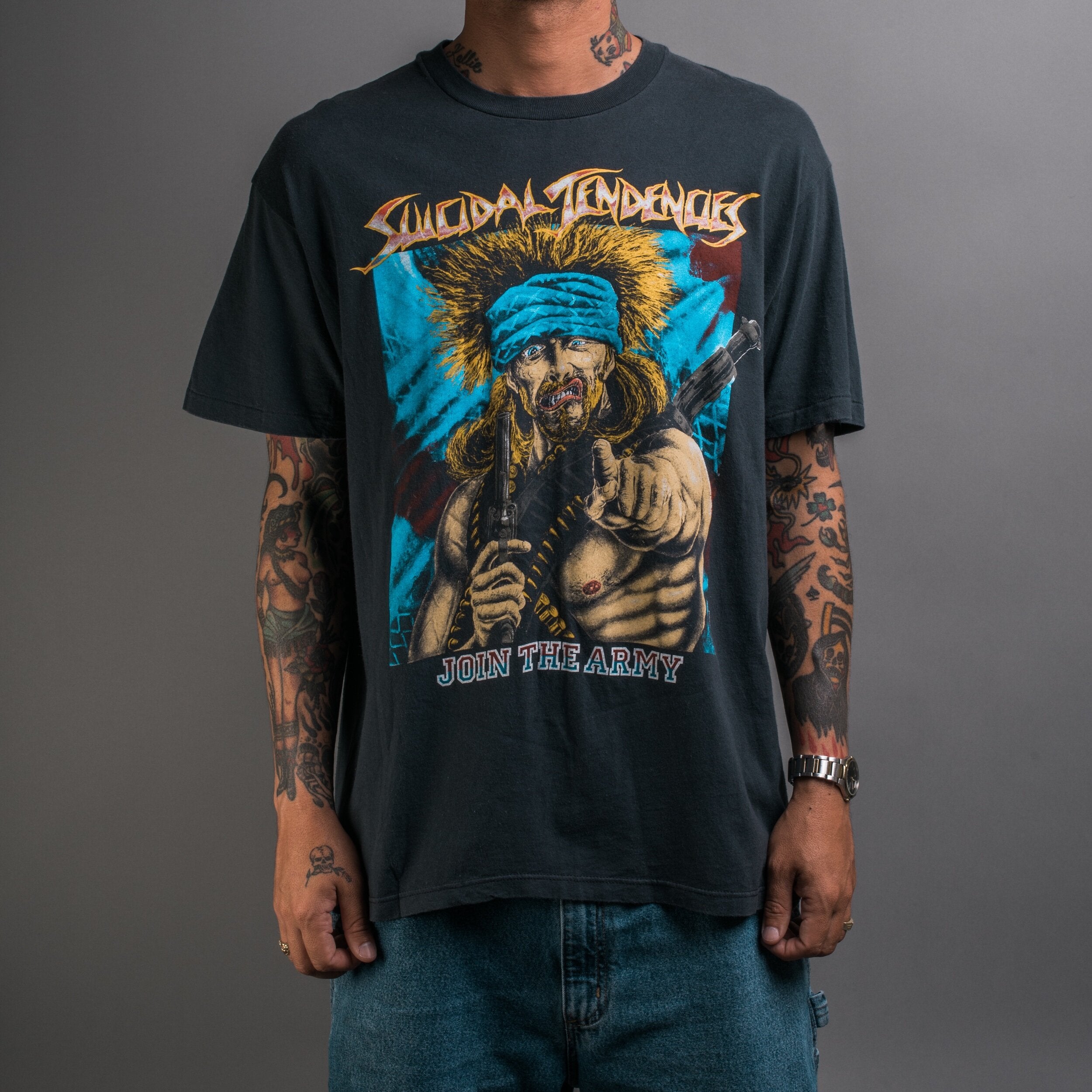 suicidal tendencies join the army shirt