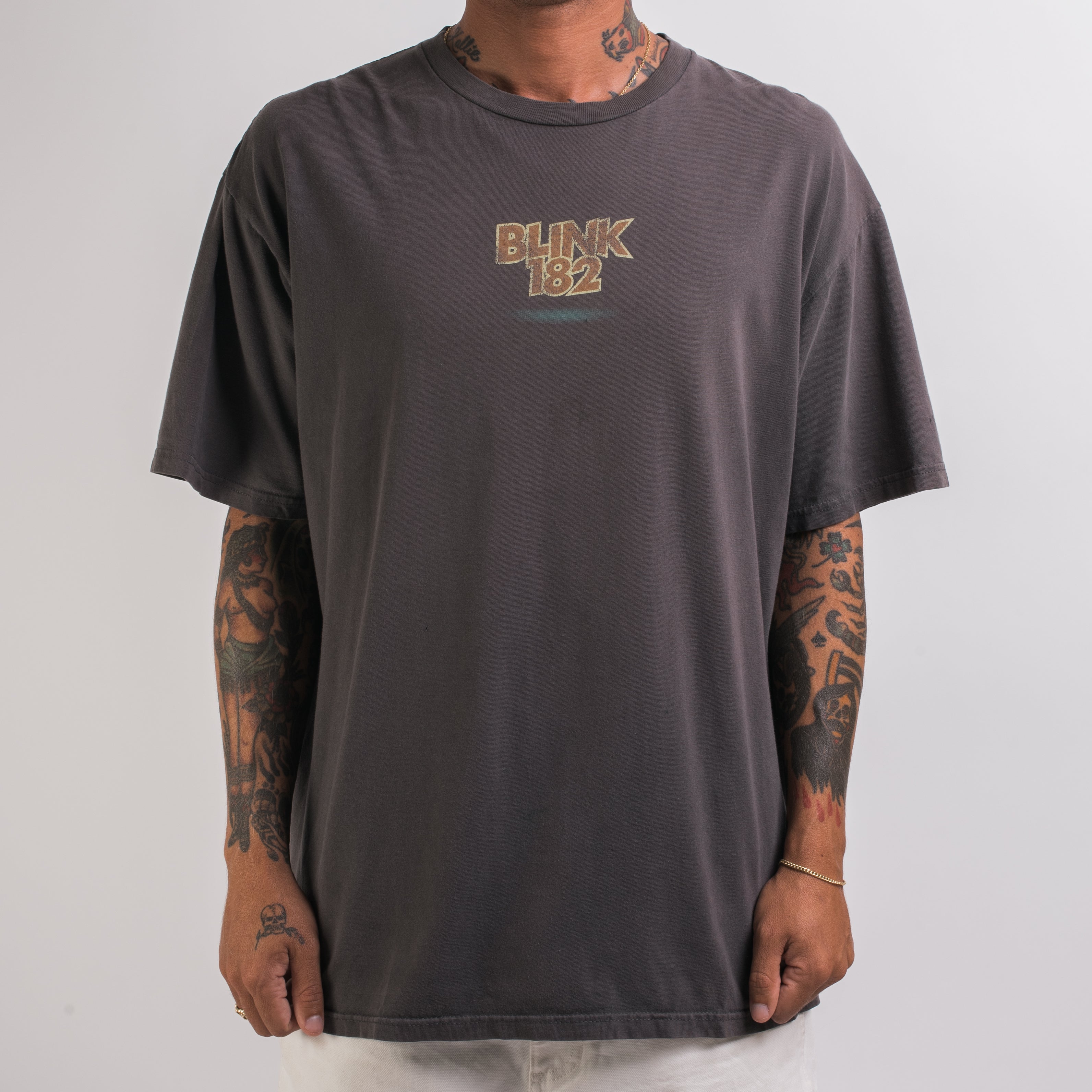 Vintage Blink 182 Cutout Portait T-Shirt
