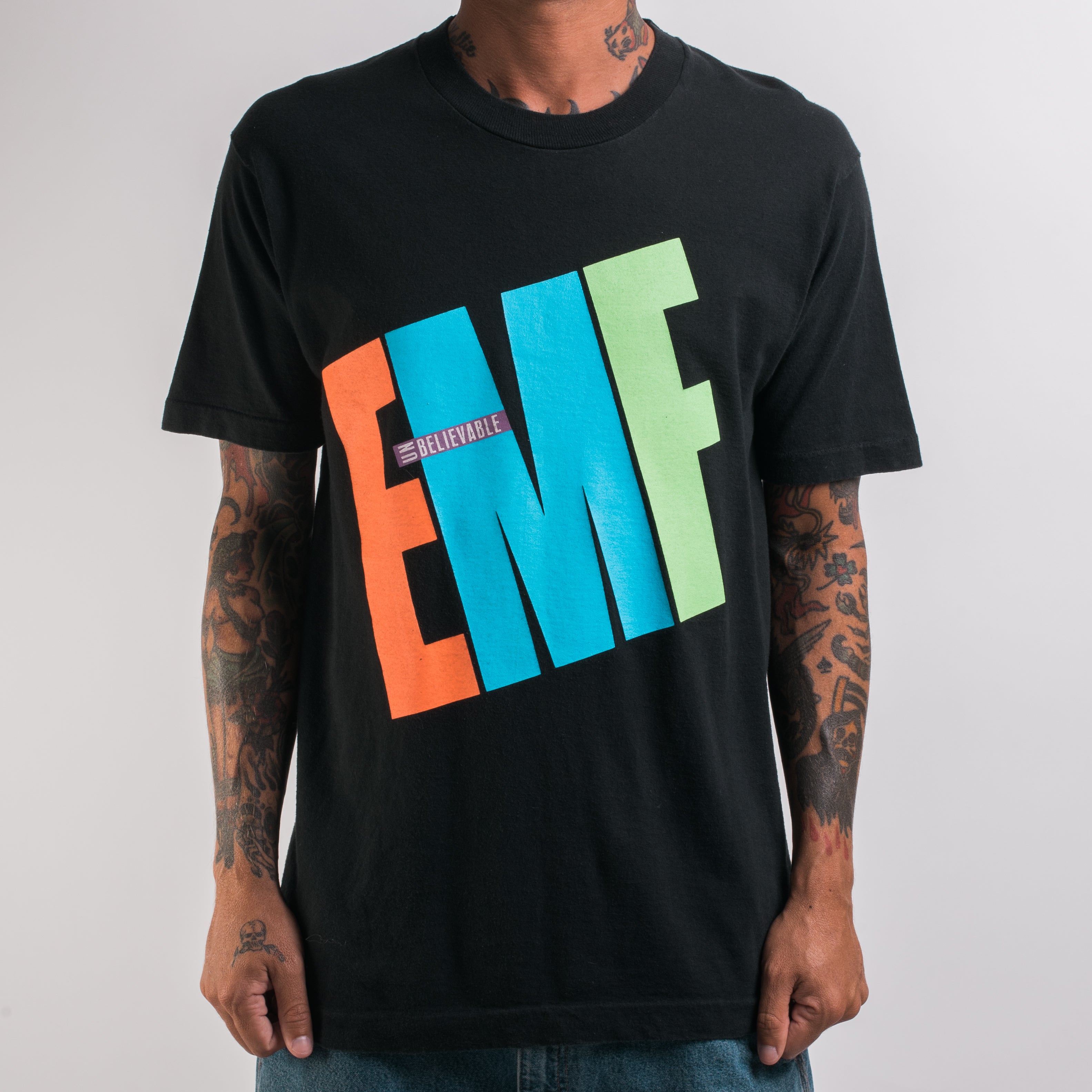 Vintage 90's EMF Unbelievable T-Shirt – Mills Vintage USA