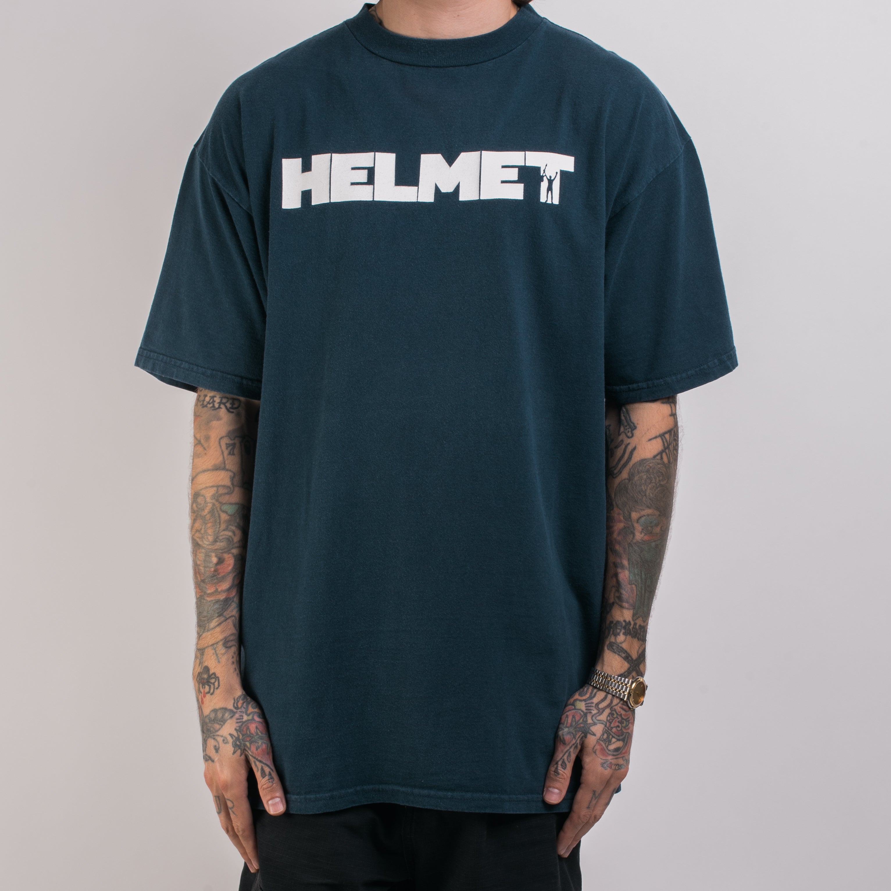 値引き HELMET / Vintage BAND Tシャツ - トップス