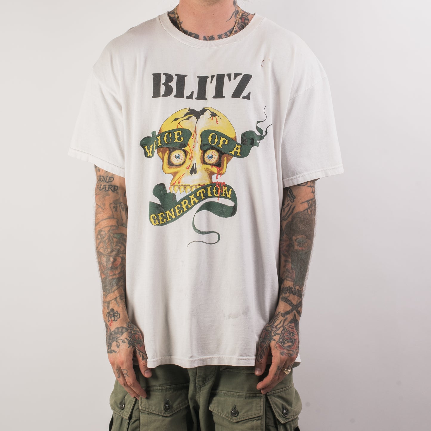 Vintage 90’s Blitz Voice Of A Generation T-Shirt