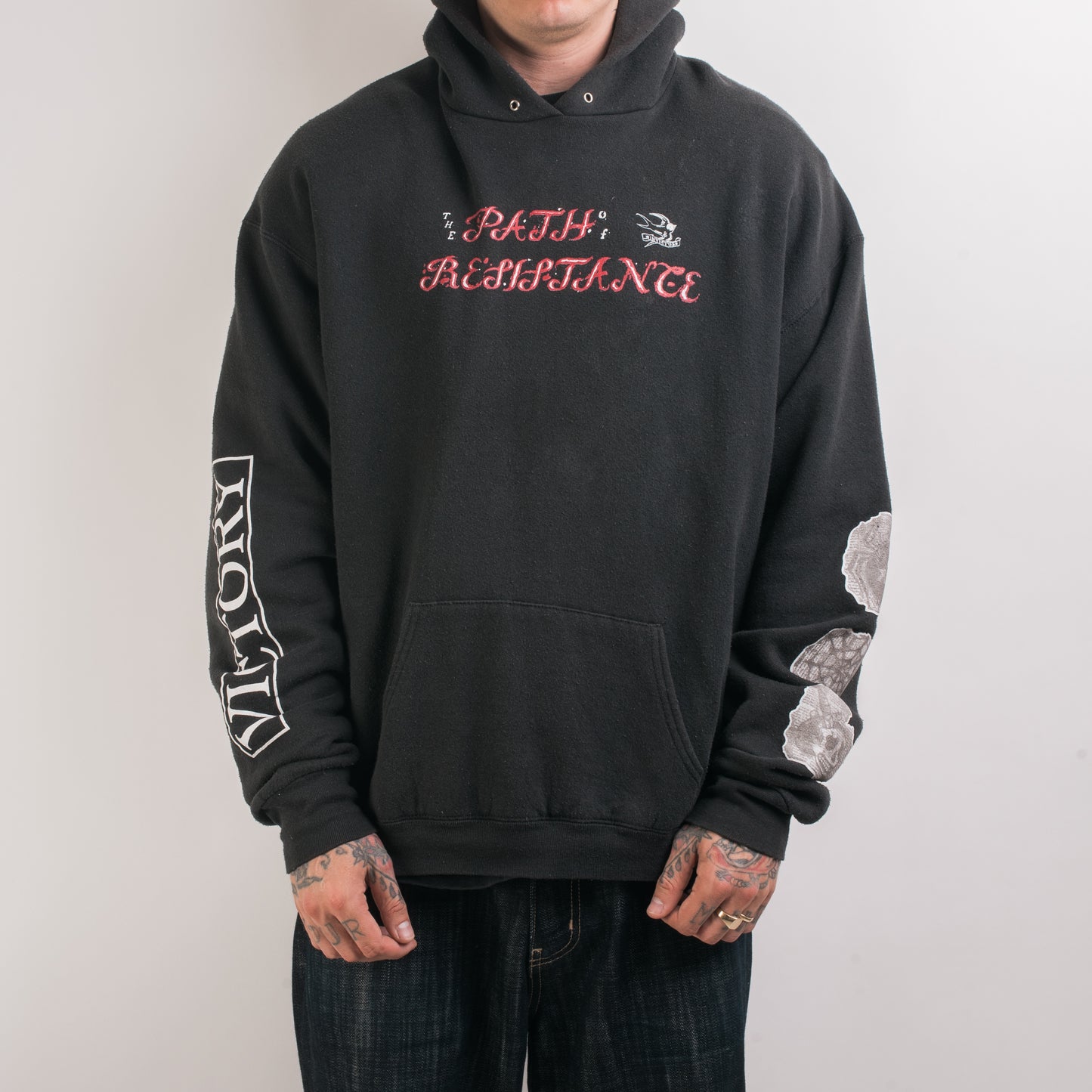 Vintage 90’s Path Of Resistance True Till Dead Hoodie