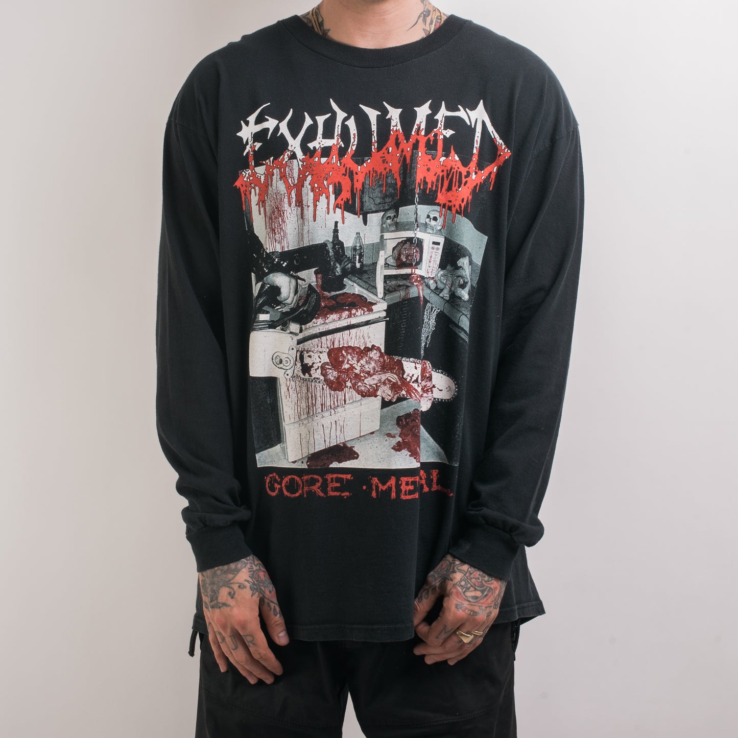 Vintage 90’s Exhumed Gore Metal Longsleeve