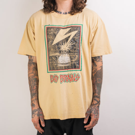 Shirts, Vintage Bad Brains Band Skeleton Tshirt