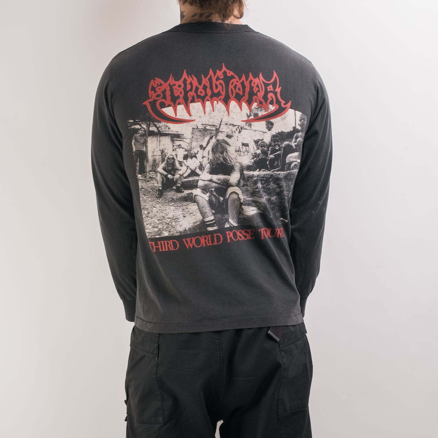 Vintage 1992 Sepultura Third World Posse Tour Longsleeve