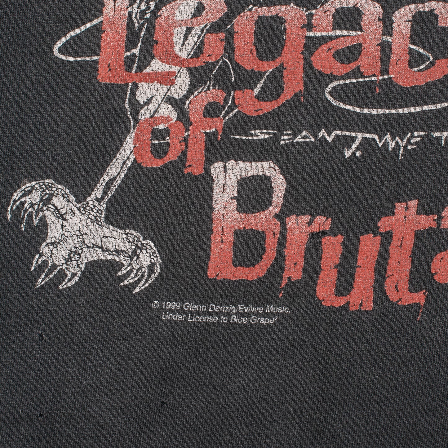 Vintage 1999 Misfits Legacy Of Brutality T-Shirt