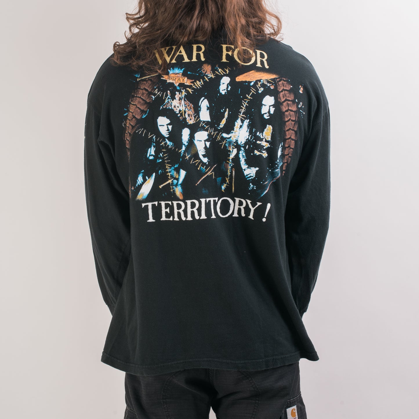 Vintage 1993 Sepultura War For Territory Longsleeve