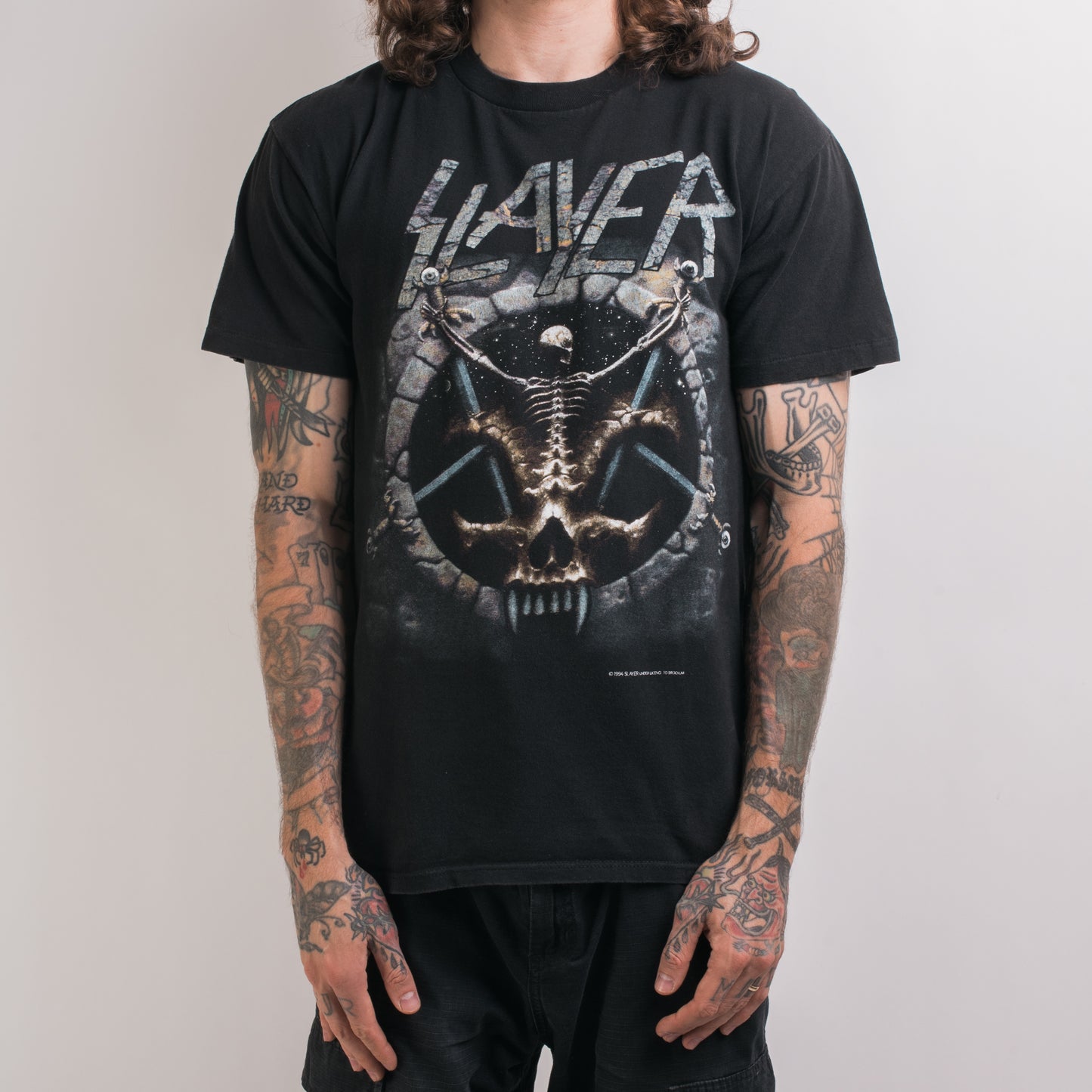 Vintage 1994 Slayer Devine Intervention T-Shirt