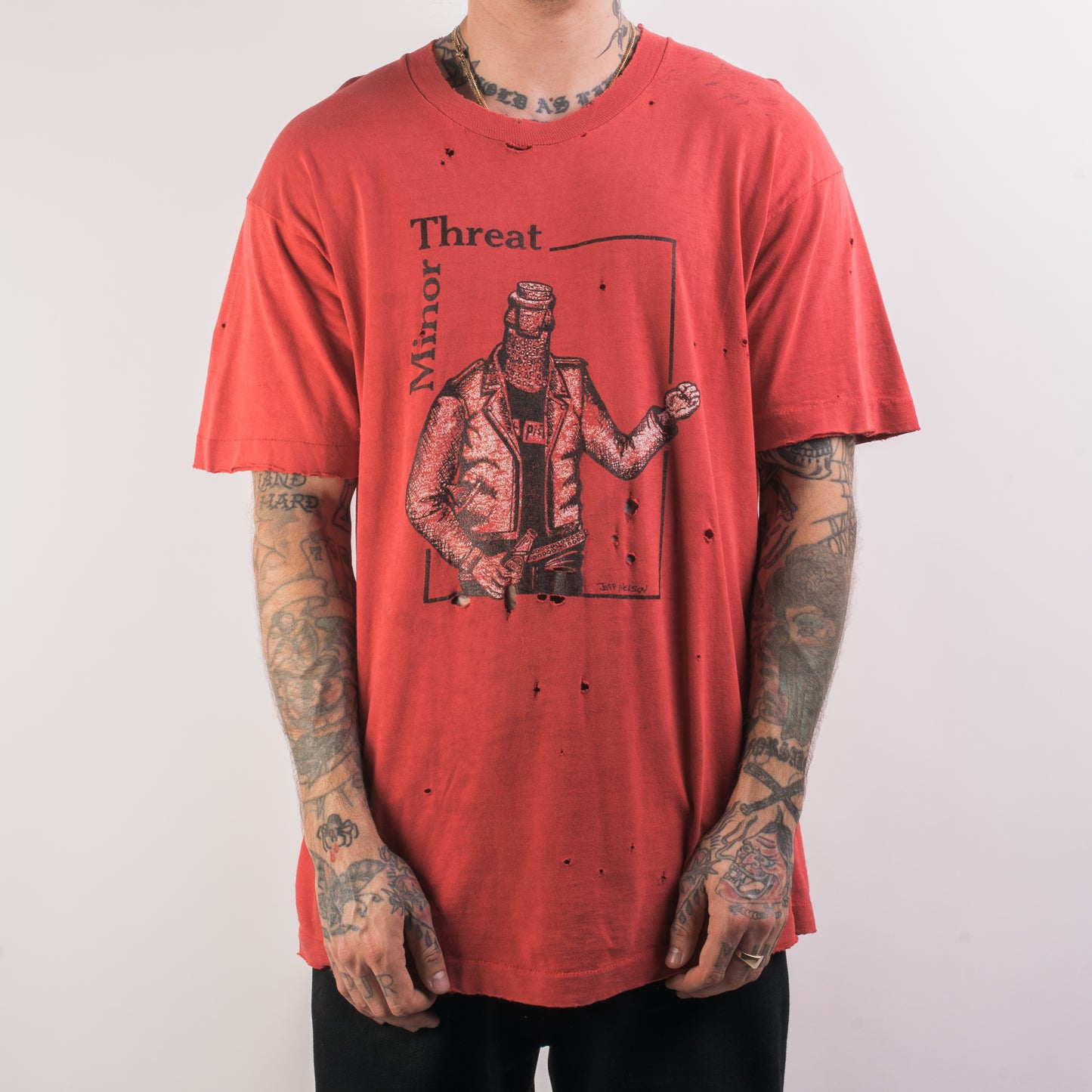 Vintage 90’s Minor Threat Bottle Violence T-Shirt