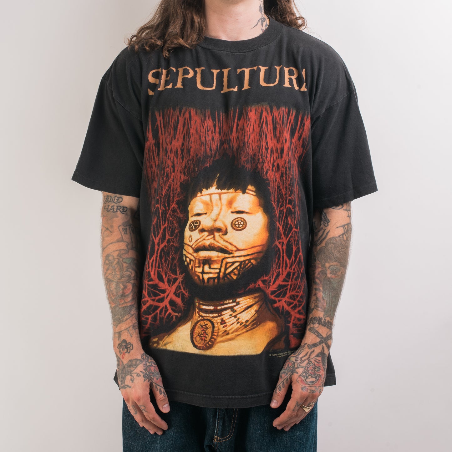 Vintage 1996 Sepultura Roots T-Shirt