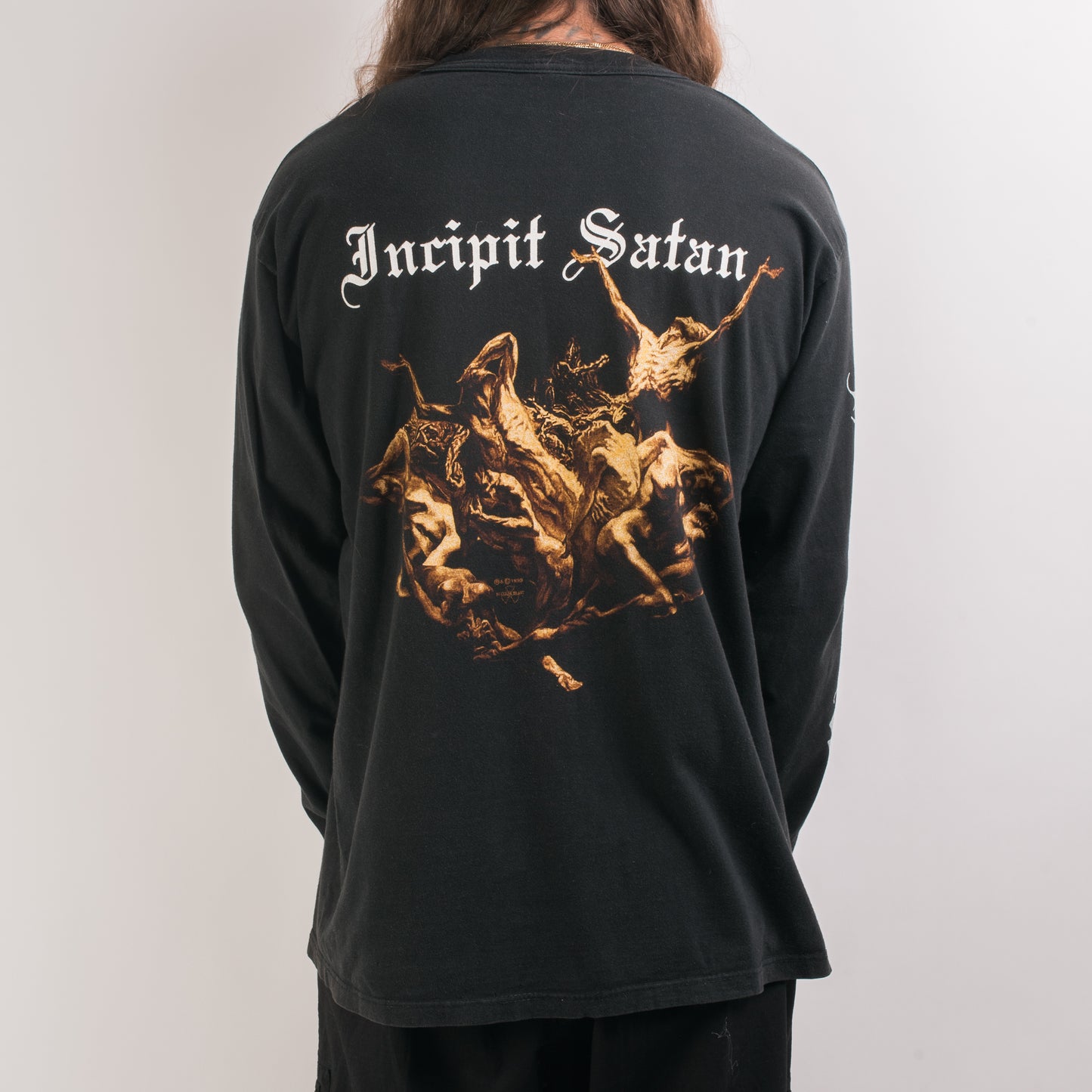 Vintage 1999 Gorgoroth Incipit Satan Longsleeve