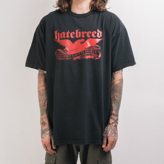 Vintage Hatebreed This Spirit Can’t Be Broken T-Shirt