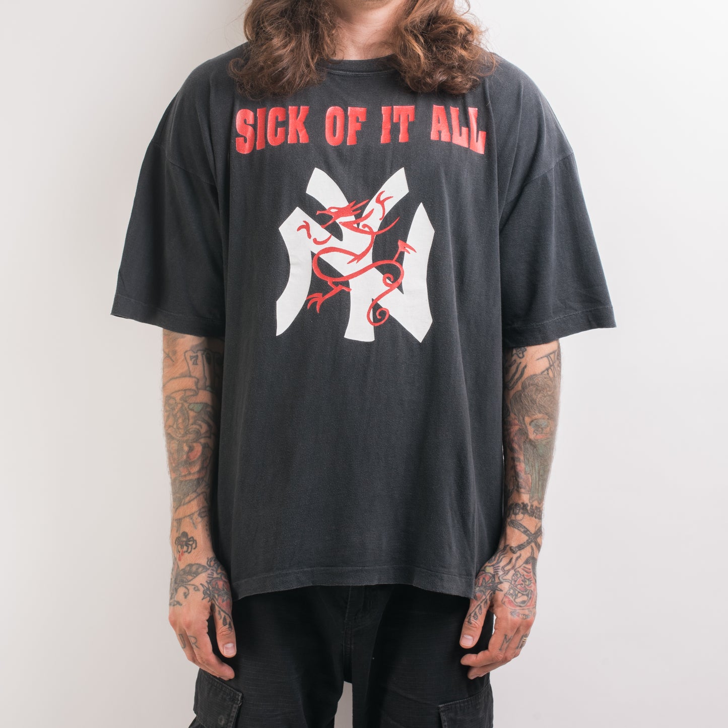 Vintage 90’s Sick Of It All The Pain Strikes T-Shirt