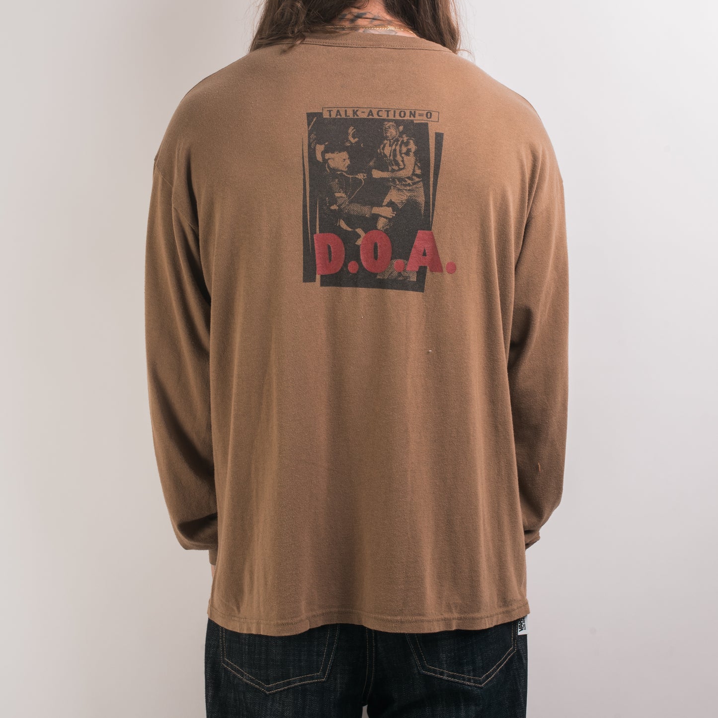 Vintage 90’s DOA Talk-Action=0 Longsleeve