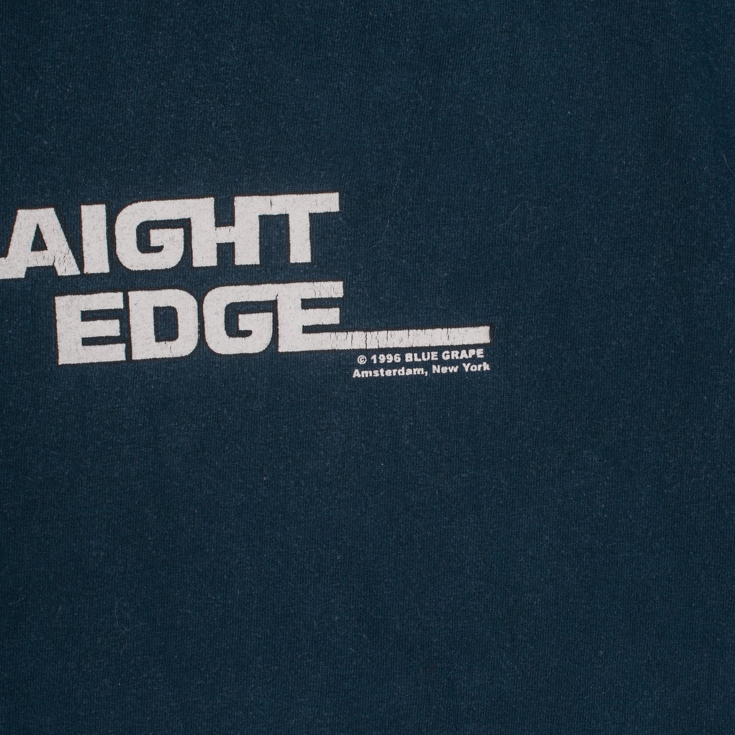 Vintage 1996 Straight Edge Star Wars Rip T-Shirt