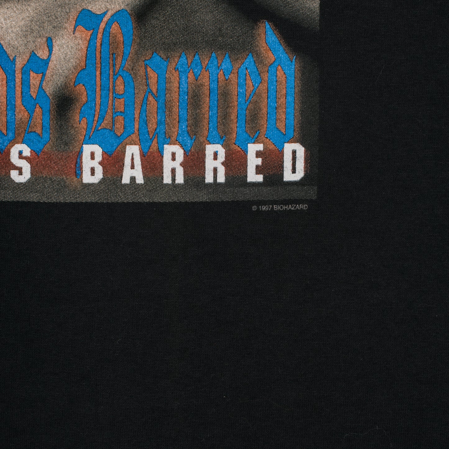 Vintage 1997 Biohazard No Holds Barred T-Shirt