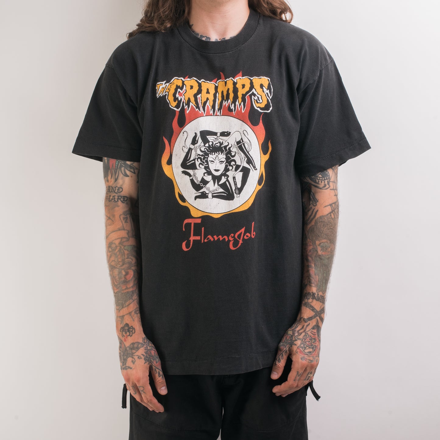 Vintage 90’s The Cramps Flame Job T-Shirt