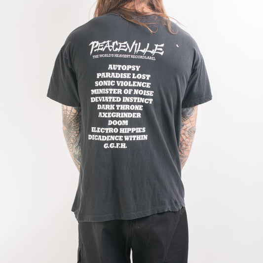 Vintage 90’s Roughcore Peaceville T-Shirt