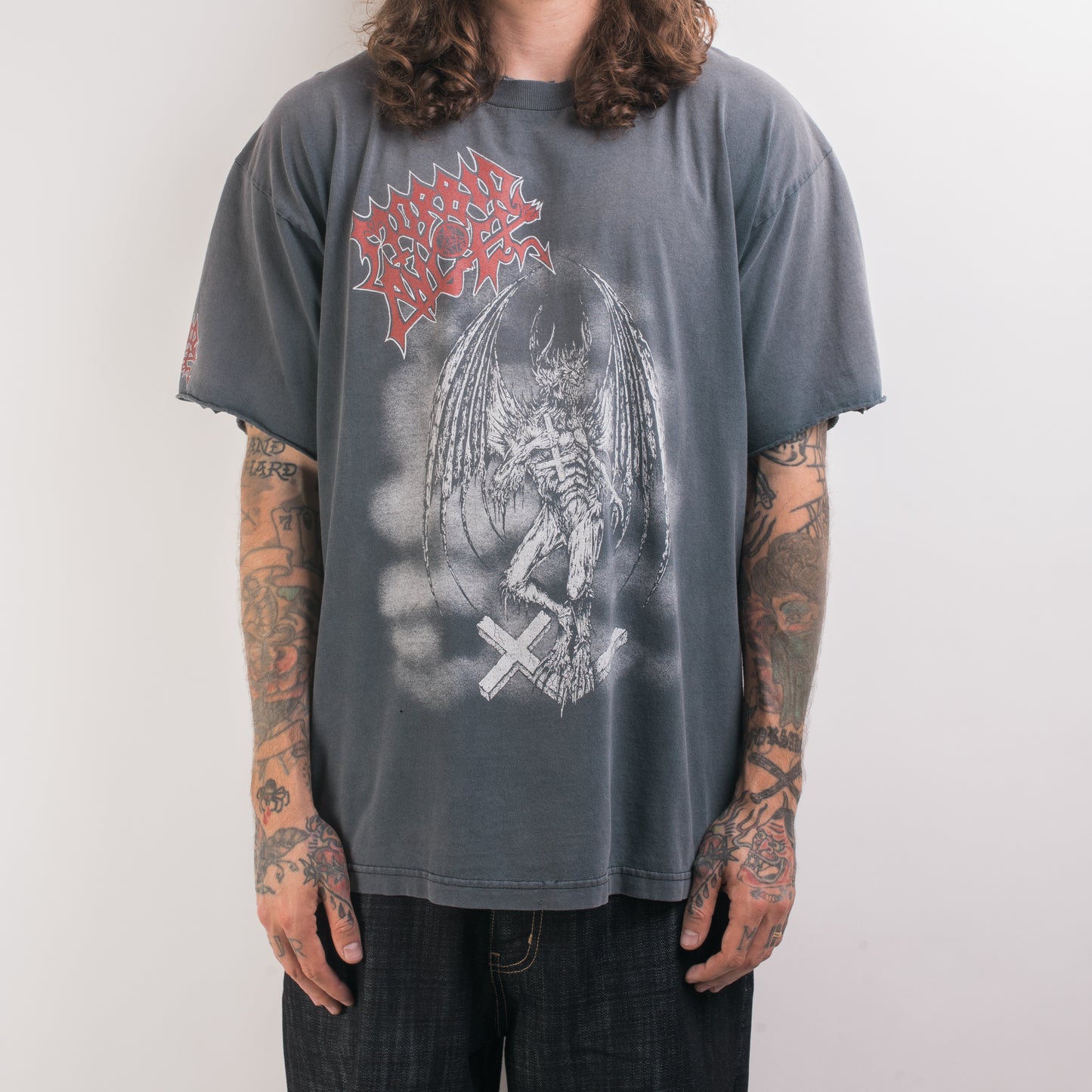 Vintage 1999 Morbid Angel Formulas Fatal To The Flash Tour T-Shirt