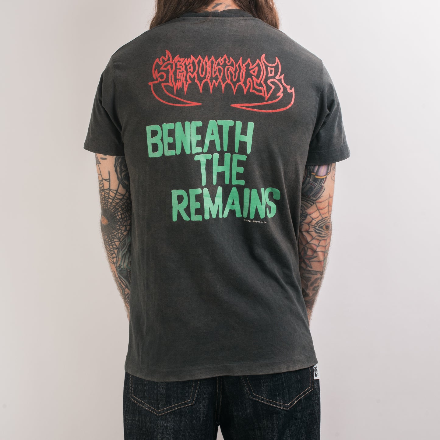 Vintage 1991 Sepultura Beneath The Remains T-Shirt