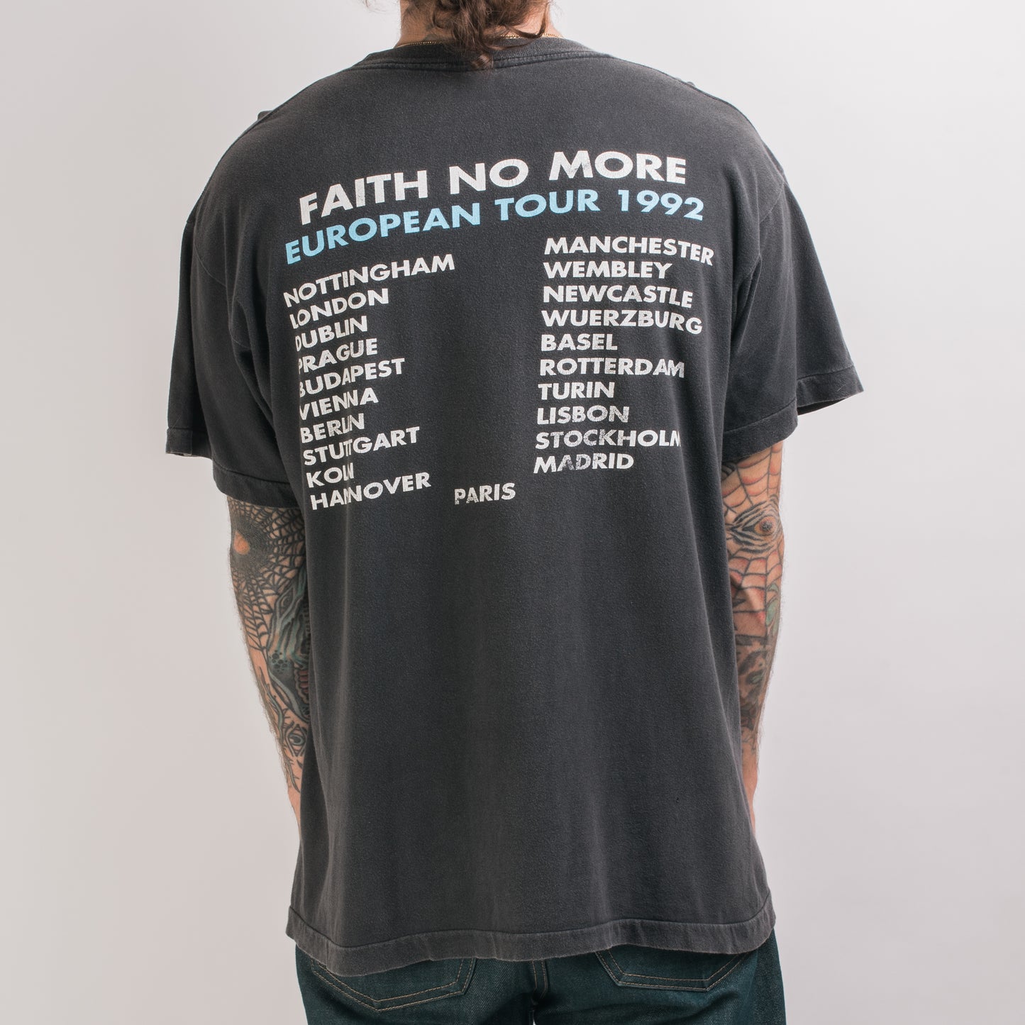 Vintage 1992 Faith No More Tour T-Shirt