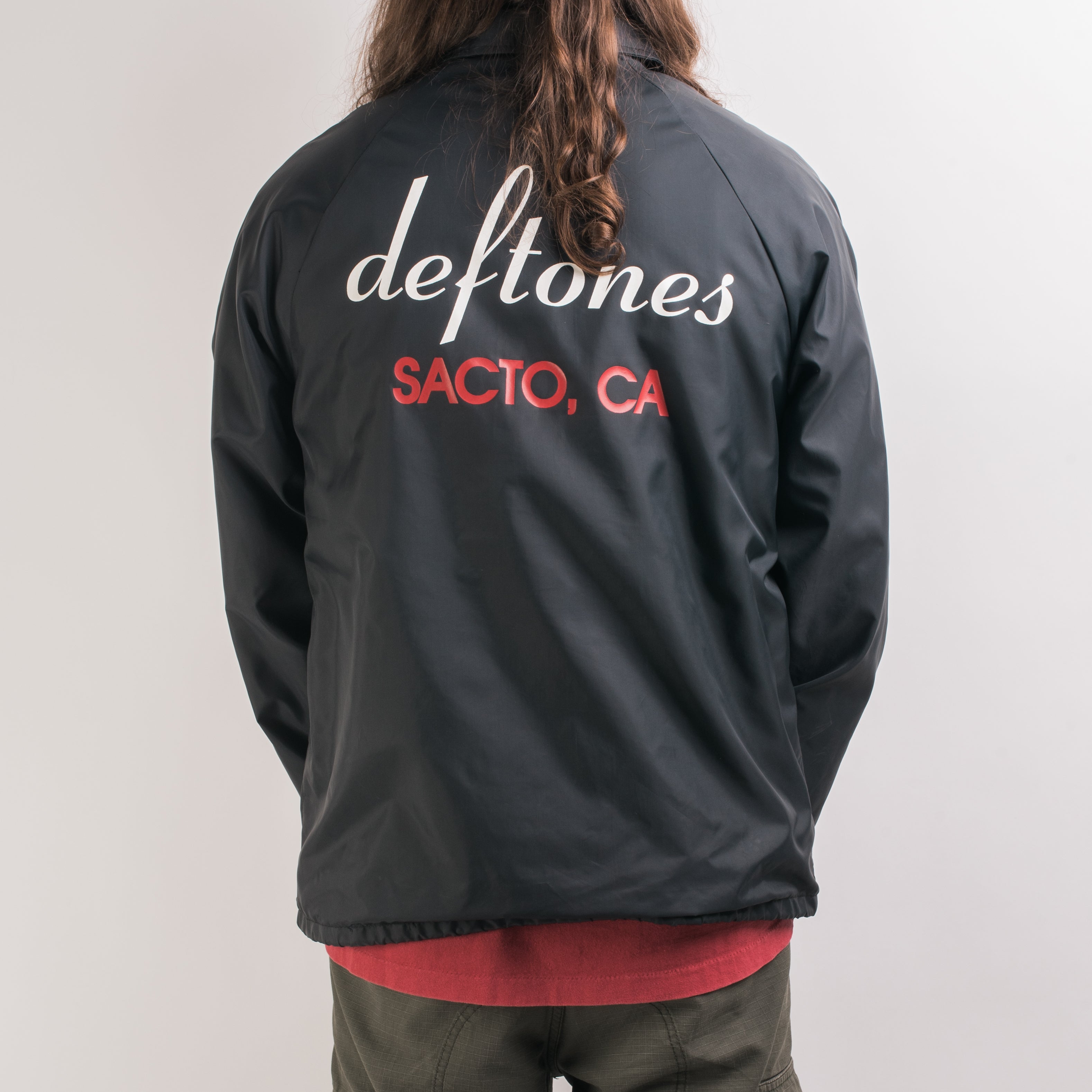 Deftones vintage Windbreaker with 2002 hotsell patch