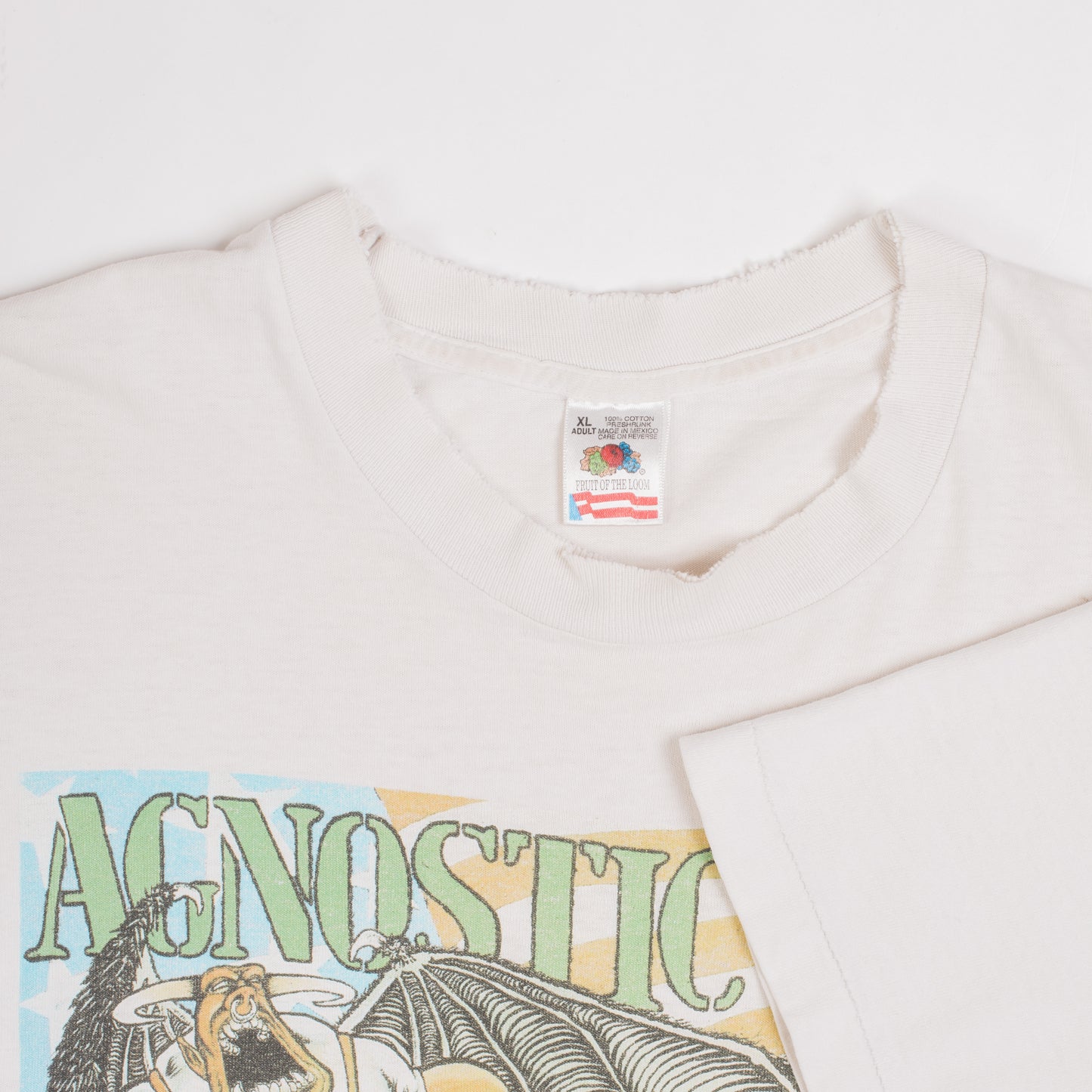 Vintage 1996 Agnostic Front Cause For Alarm T-Shirt