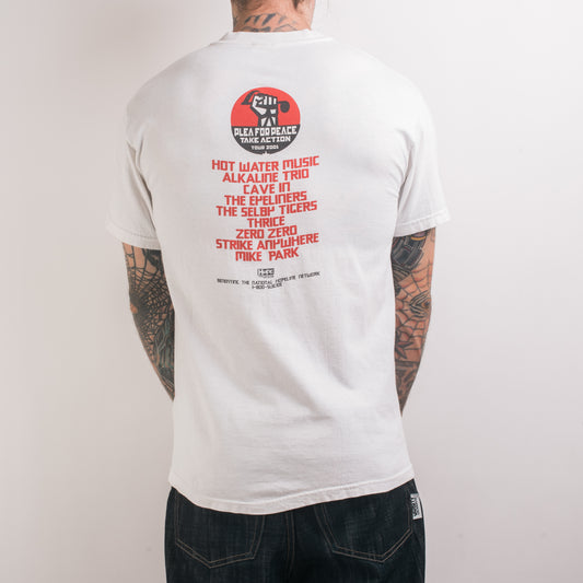 Vintage Plea For Peace Take Action Tour T-Shirt