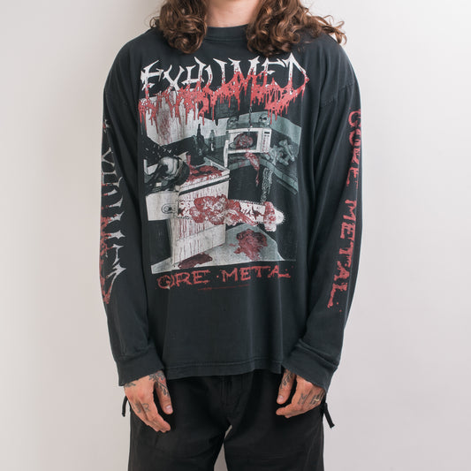 Vintage 1999 Exhumed Gore Metal Longsleeve