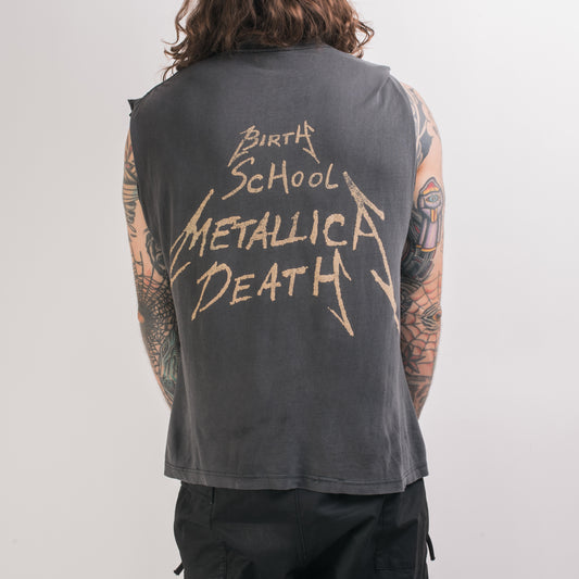 Vintage 1993 Metallica Birth School Death T-Shirt