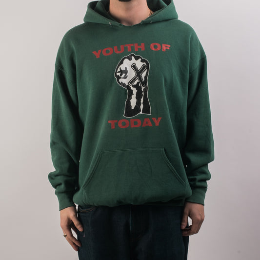 Vintage 90’s Youth Of Today Positive Outlook Hoodie