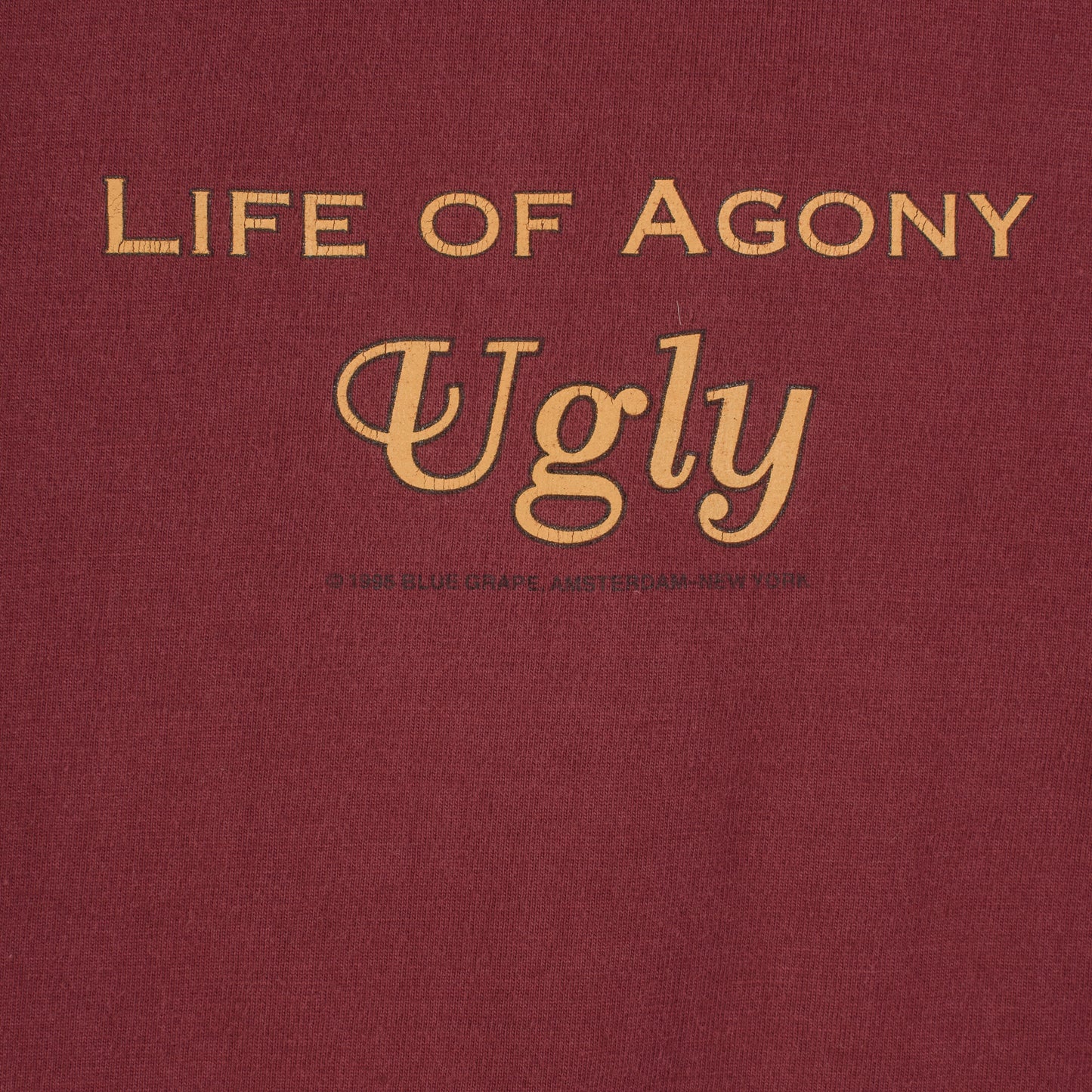 Vintage 1995 Life Of Agony Ugly T-Shirt