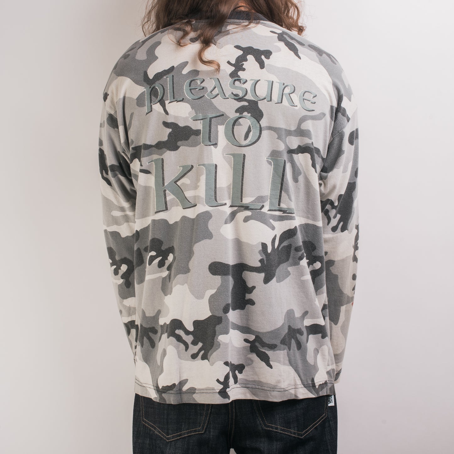 Vintage 90’s Kreator Pleasure To Kill Camo Longsleeve