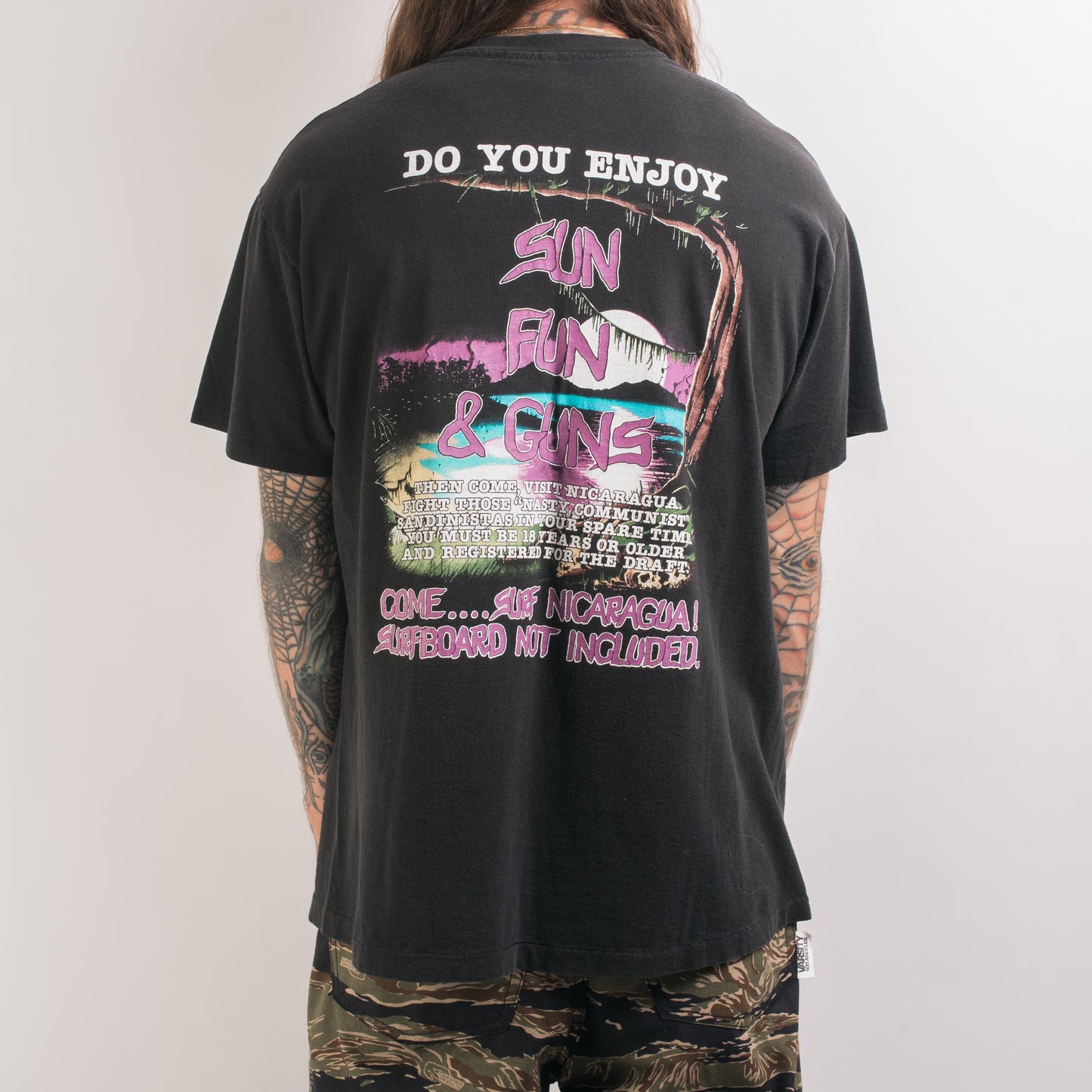 Vintage 90’s Sacred Reich Surf Nicaragua T-Shirt