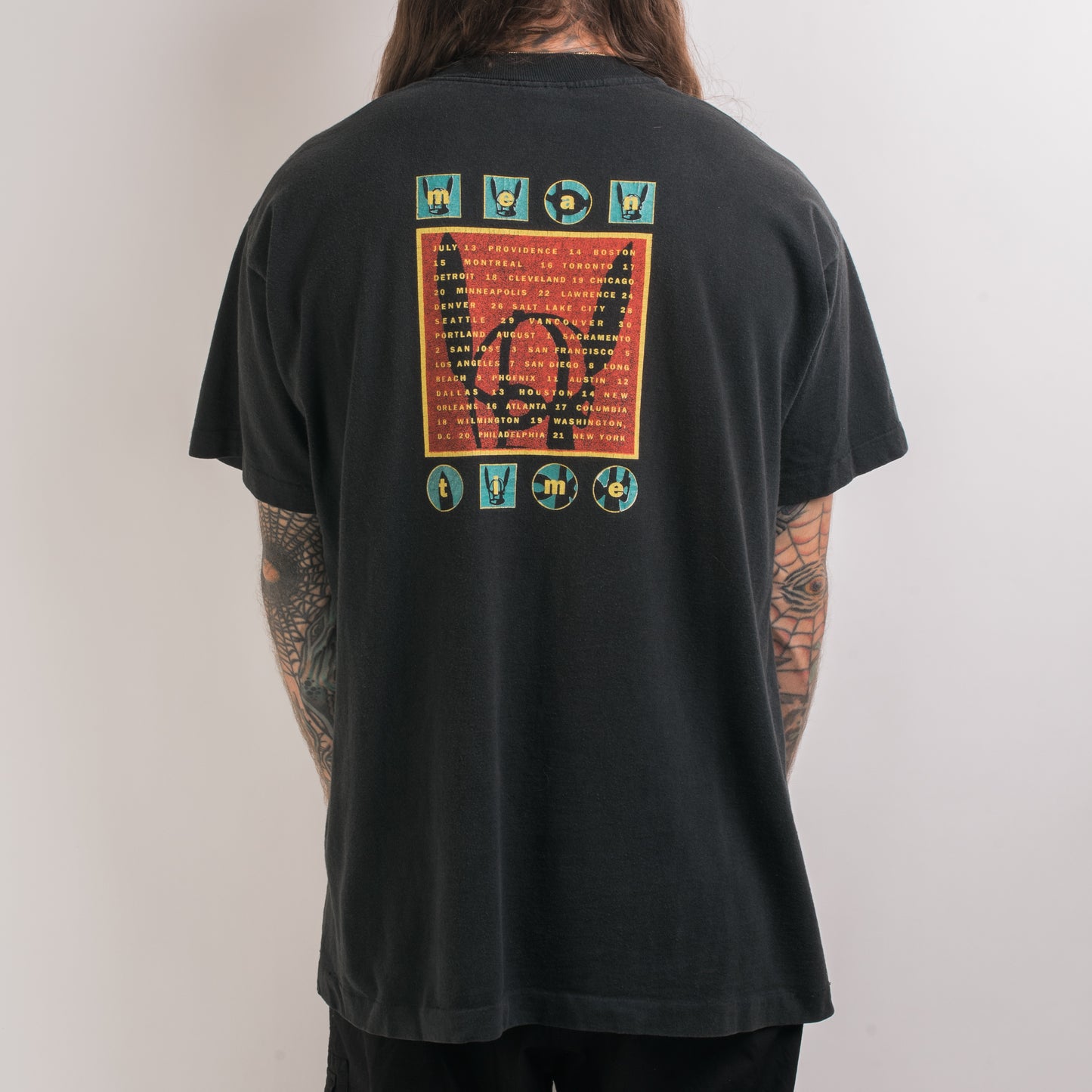 Vintage 90’s Helmet Meantime Tour T-Shirt