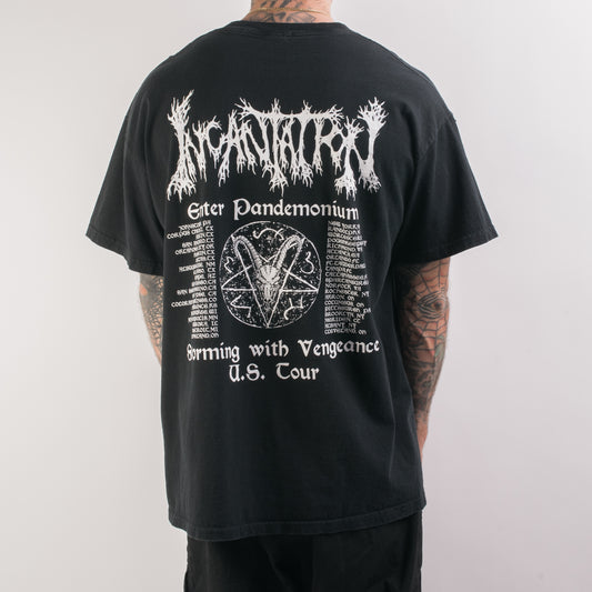 Vintage Incantation Th Infernal Storm Tour T-Shirt