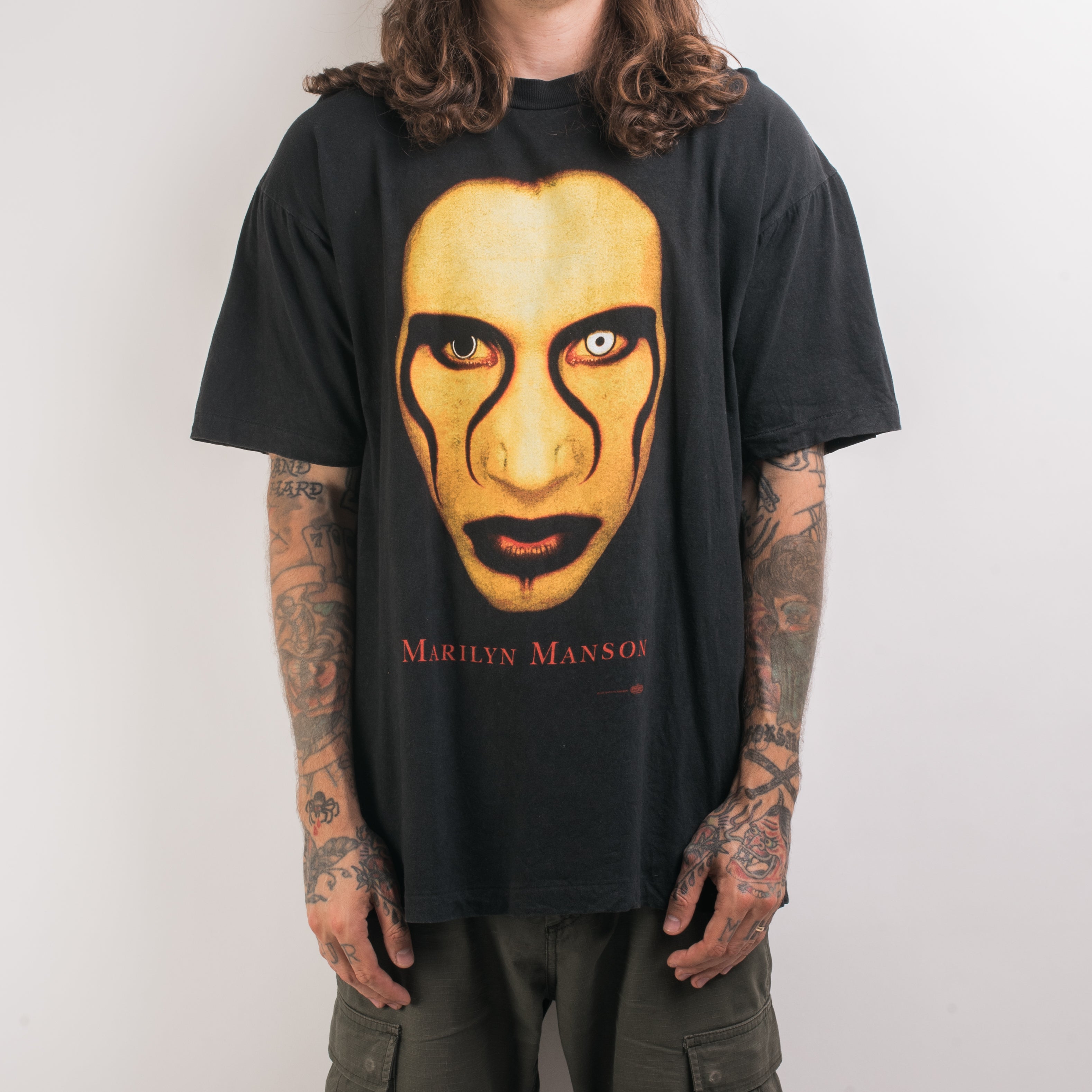 Marilyn manson t shirts vintage best sale