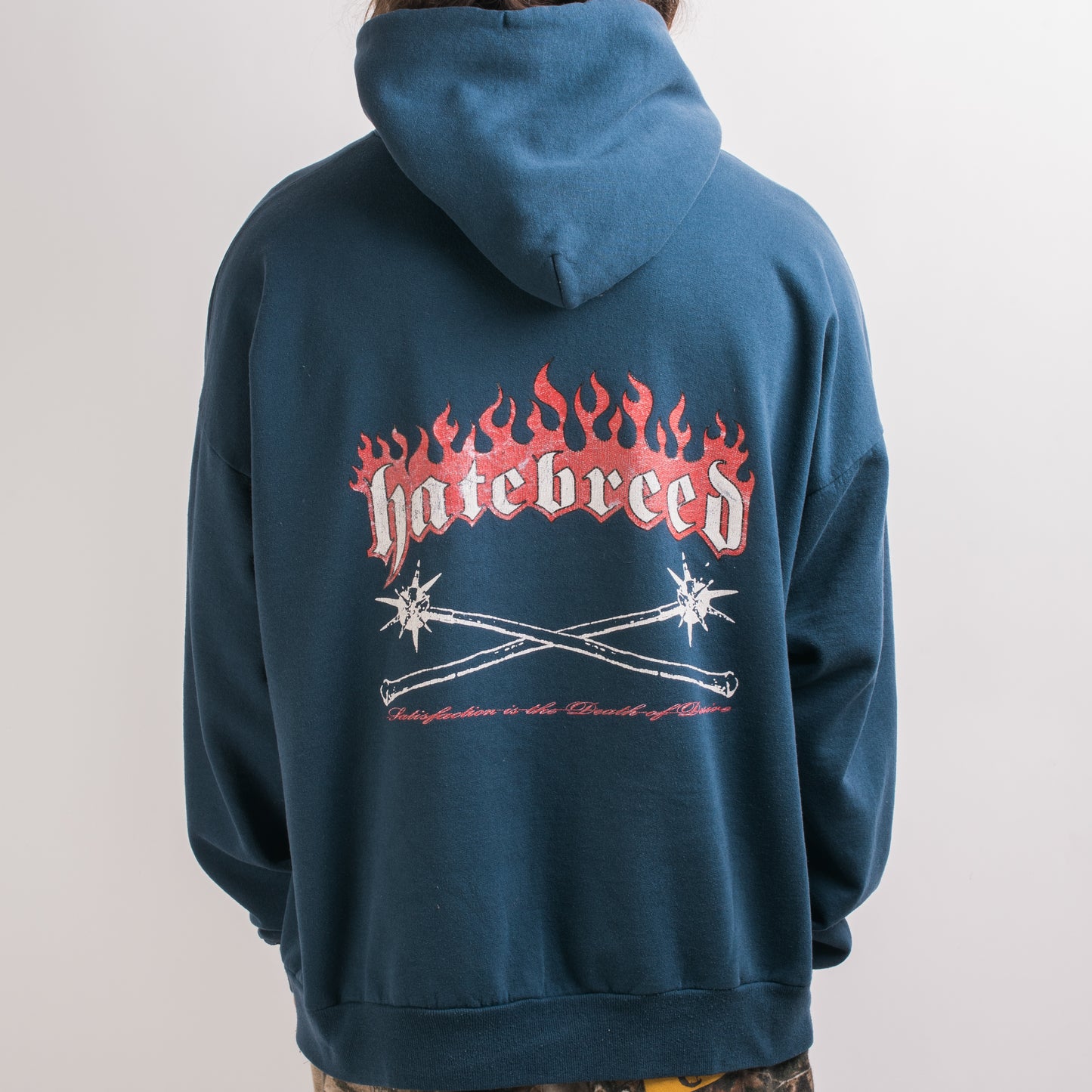 Vintage 90’s Hatebreed Satisfaction Is The Death Of Desire Hoodie