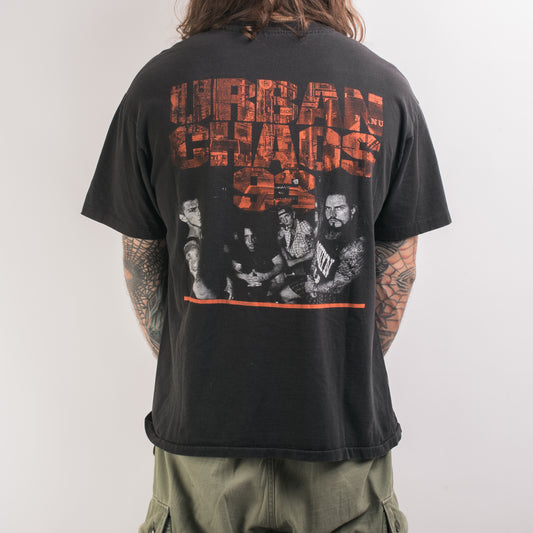 Vintage 1993 Biohazard Urban Chaos T-Shirt