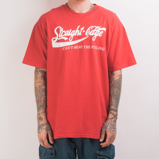 Vintage 90’s Straight Edge Coke Rip T-Shirt