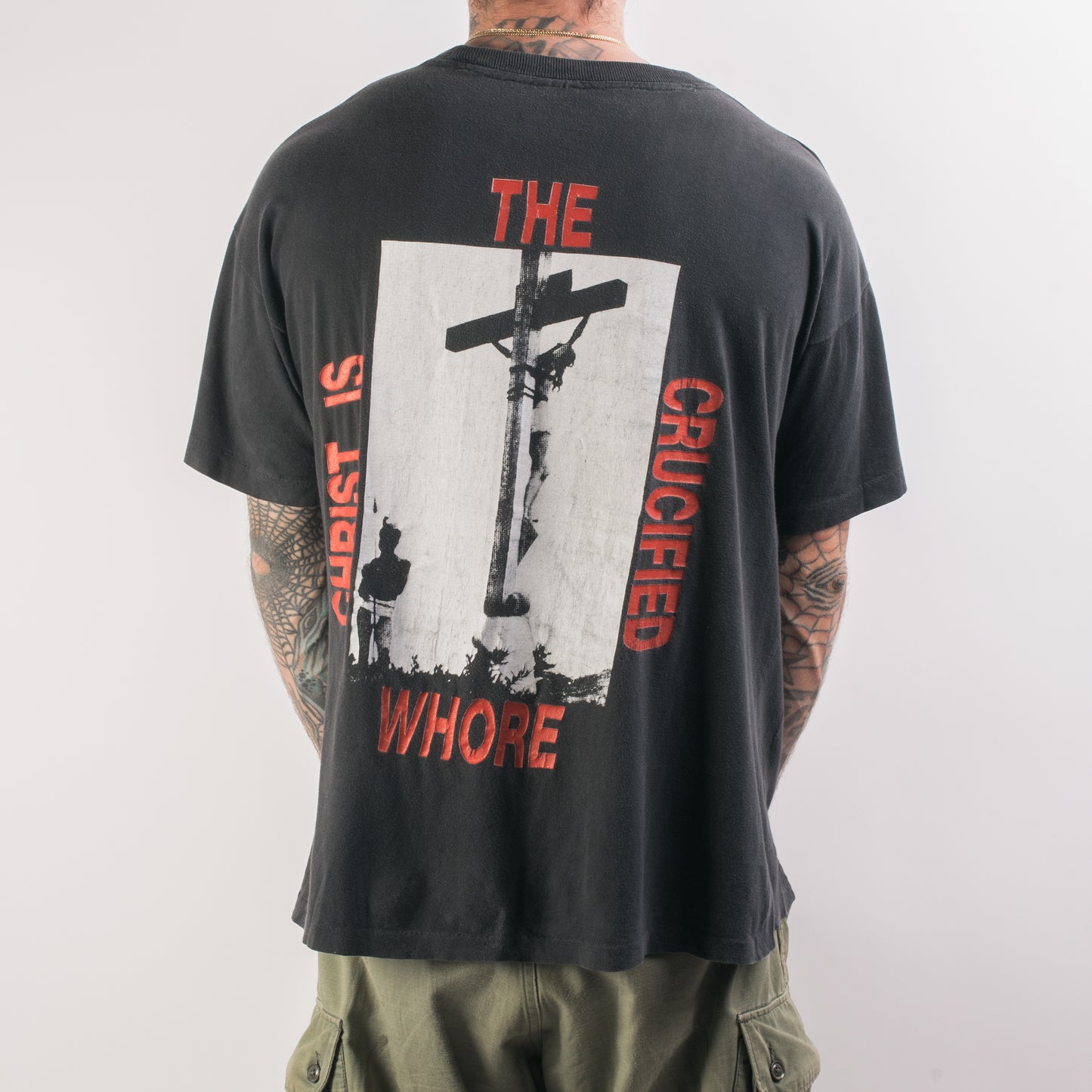 Vintage 90’s Impaled Nazarene Jesus T-Shirt