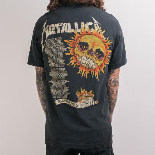 Vintage 1994 Metallica Summer Shit Tour T-Shirt