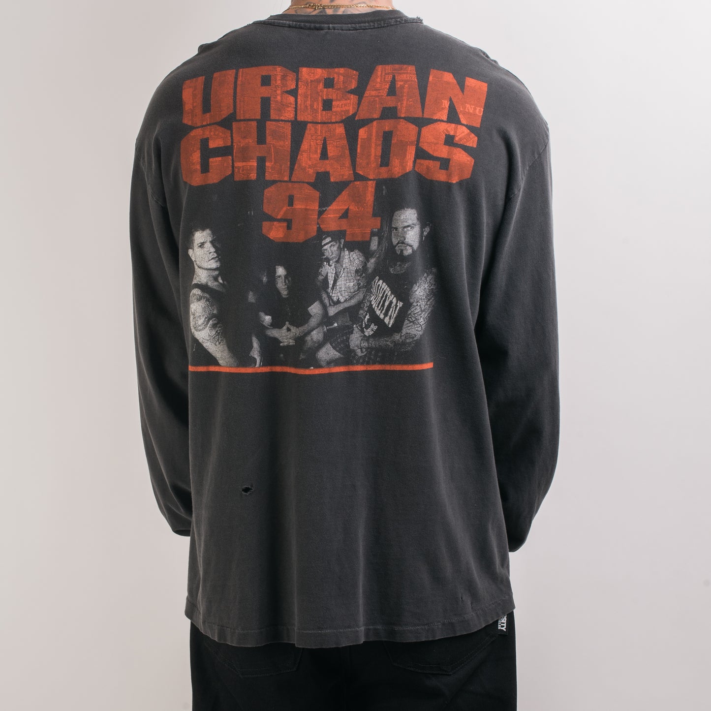 Vintage 1994 Biohazard Urban Chaos Longsleeve